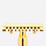 Plisson gold and Thujawood safety razor's head